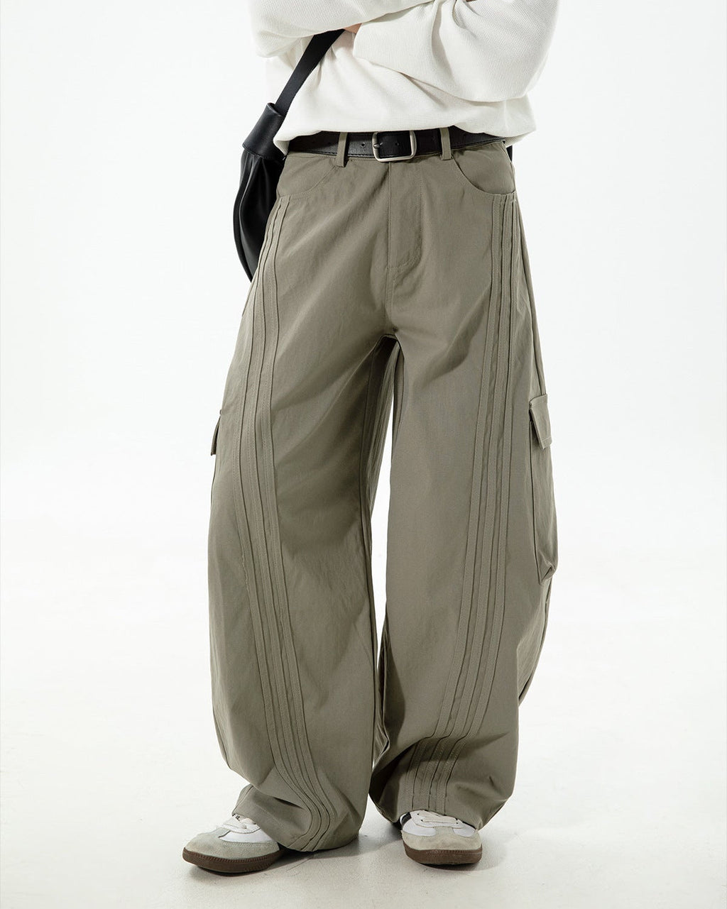 The Urban Edge Patchwork Cargo Pants