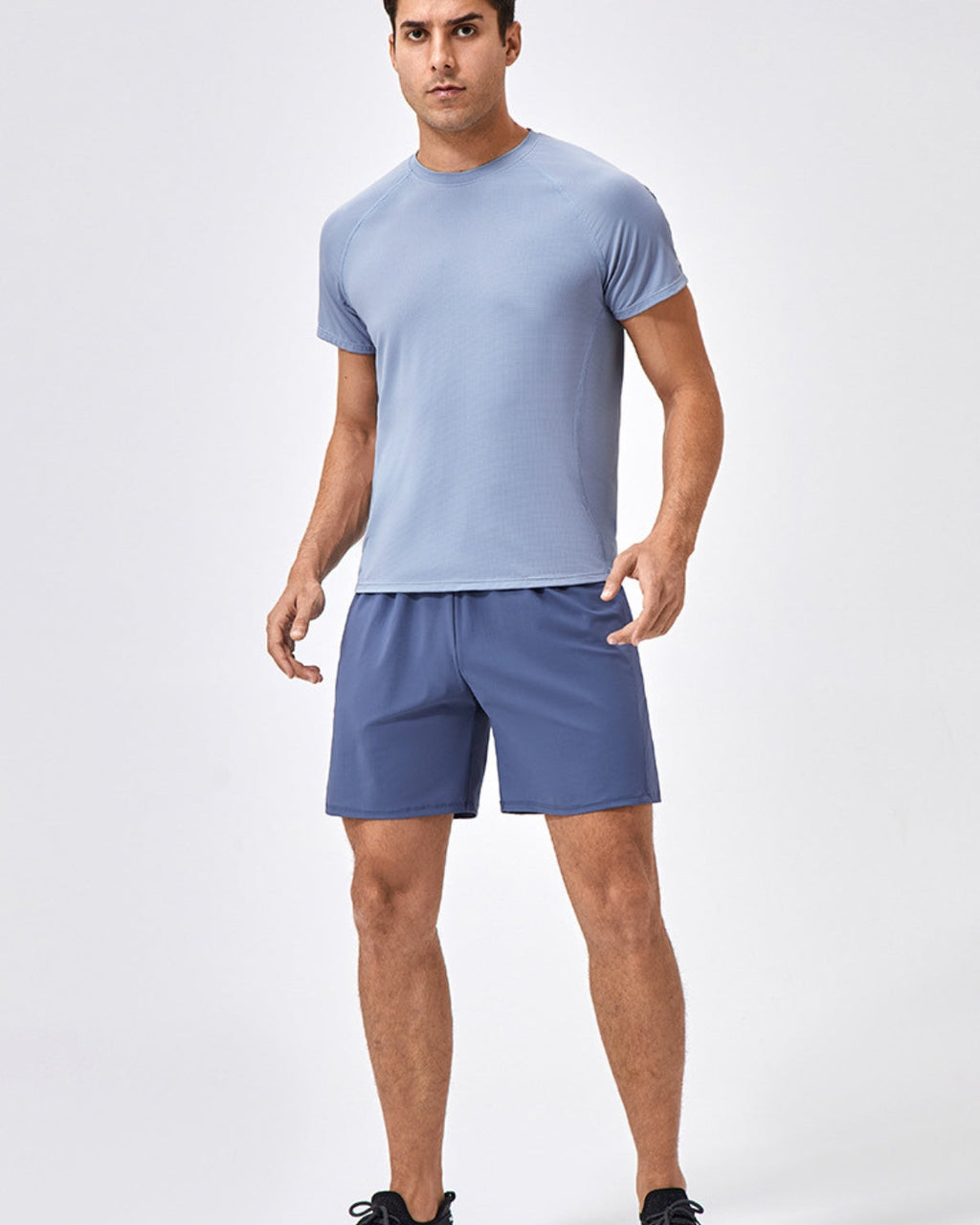 Summer Sports Short-Sleeve Reflective Quick-Dry T-Shirt