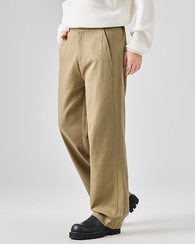 The Elborough Lyocell Straight Trousers