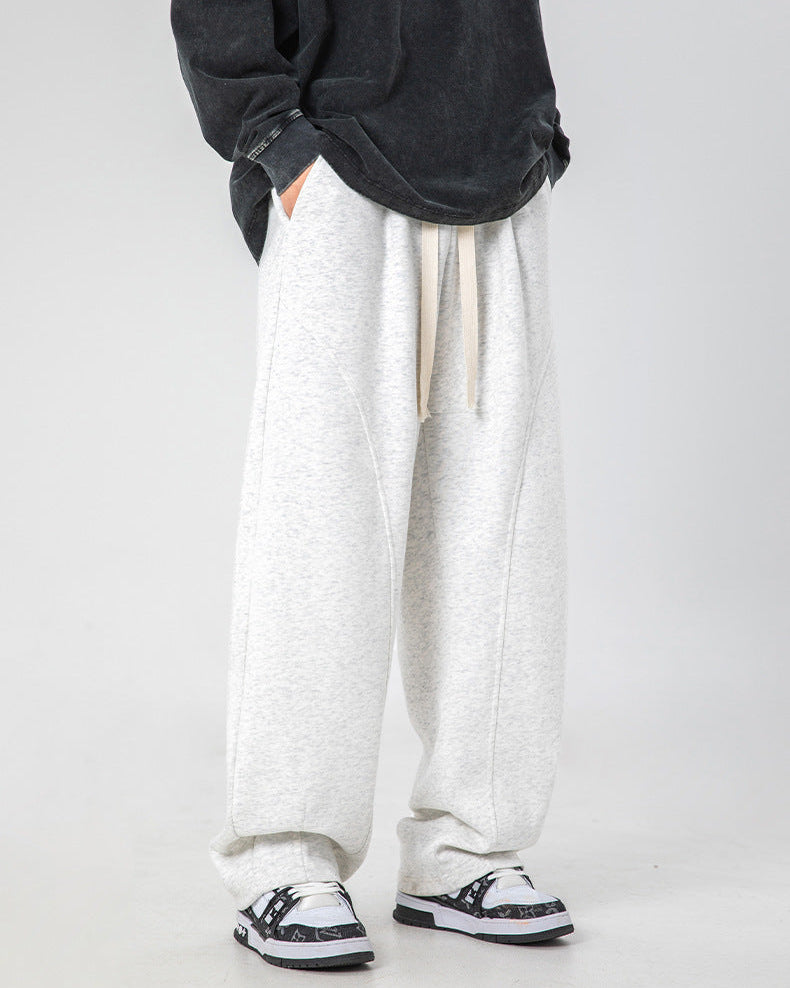 The Split Silhouette Raw Jogger Pants