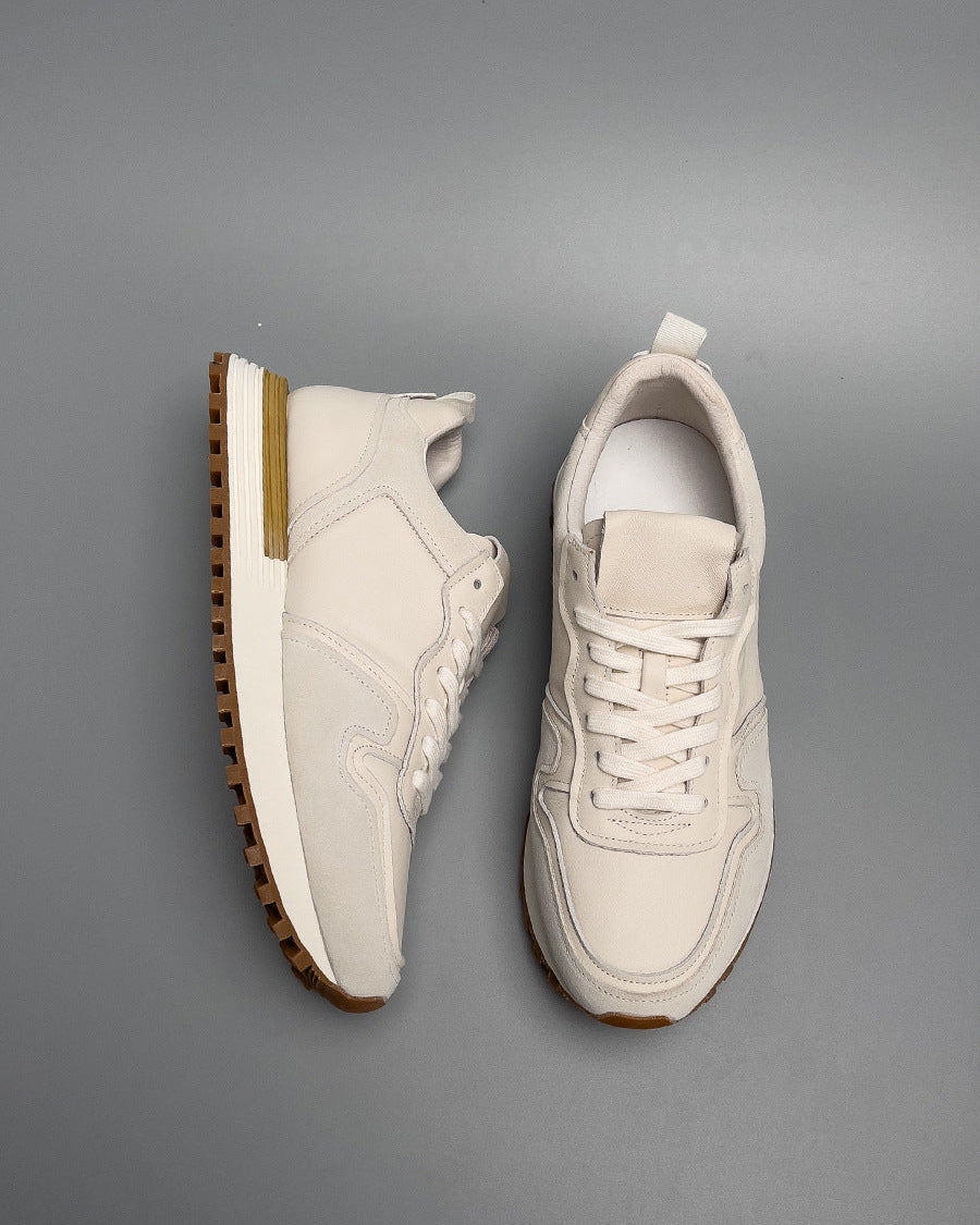 The URTBD LuxeCraft Genuine Leather Sneakers