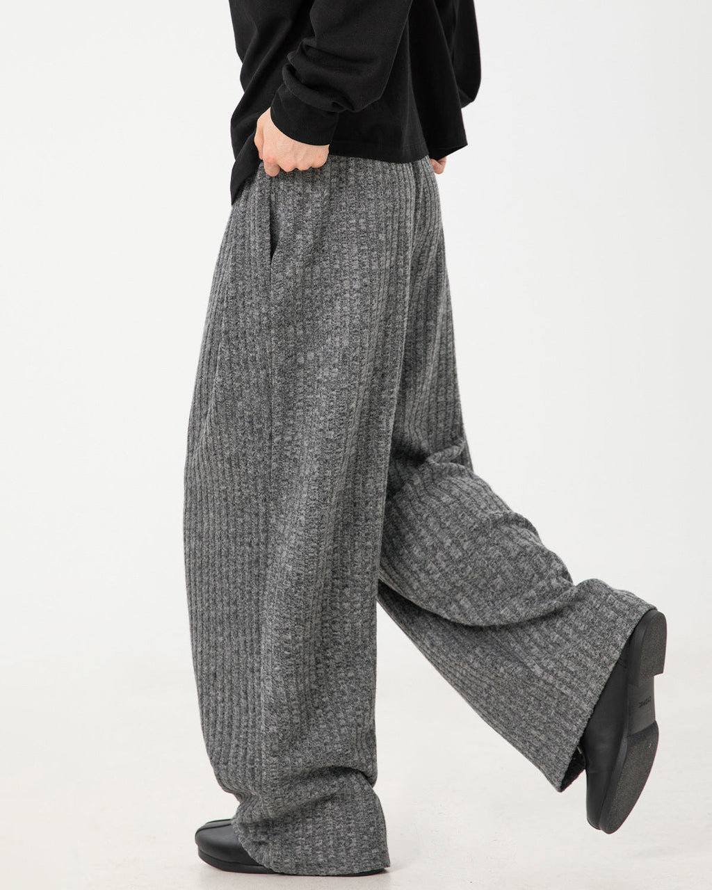 The Textured Fleece Sweatpants