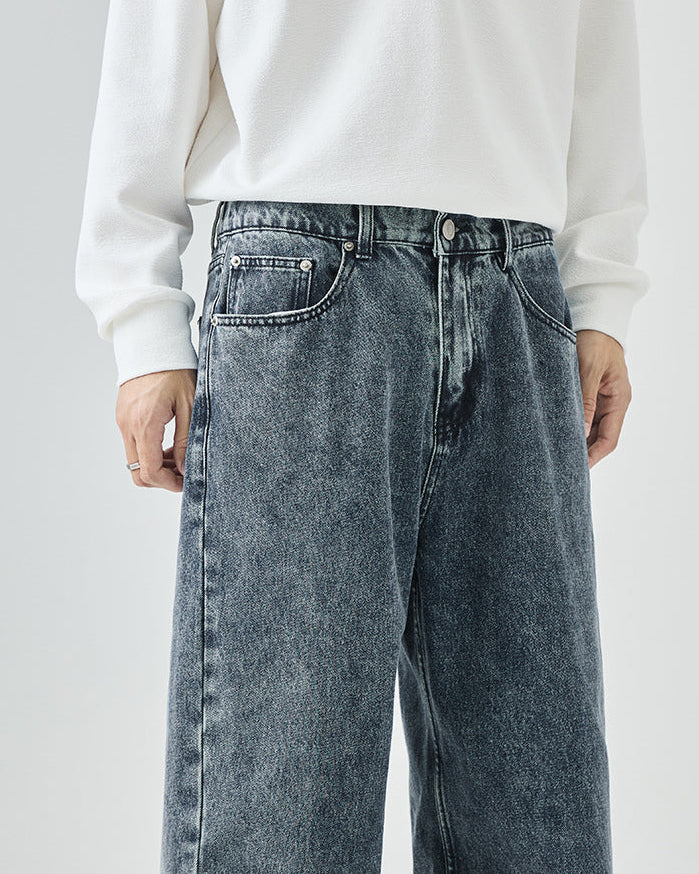 The Westbourne Washed Straight Denim Jeans