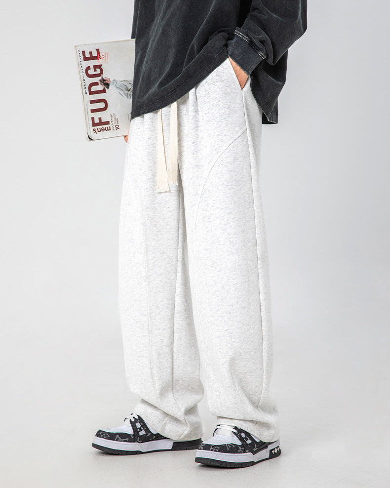 The Split Silhouette Raw Jogger Pants