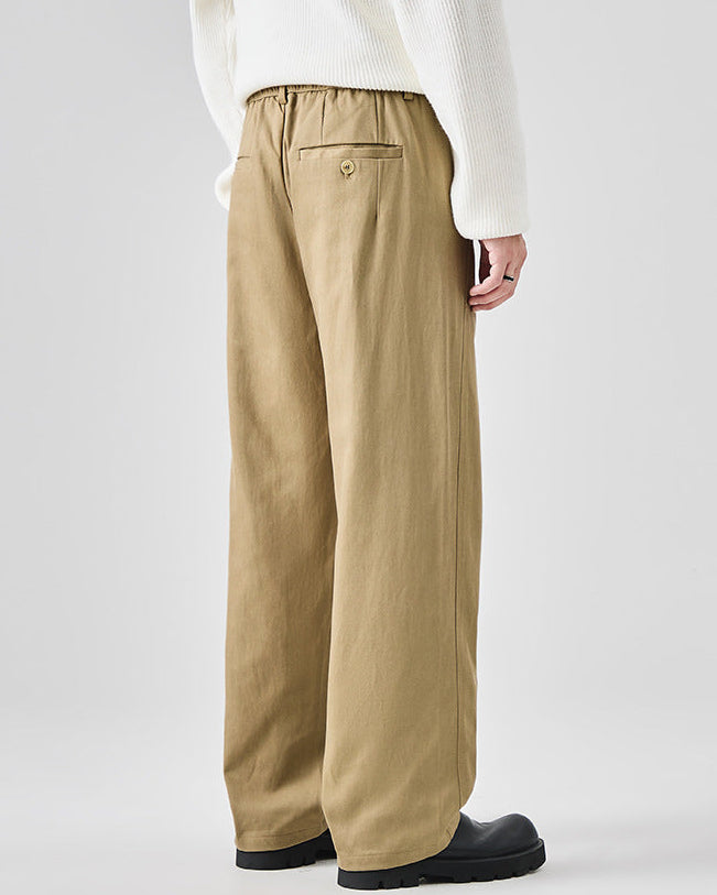 The Elborough Lyocell Straight Trousers