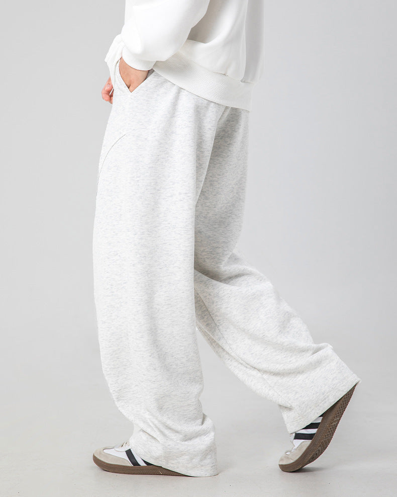 The Split Silhouette Raw Jogger Pants