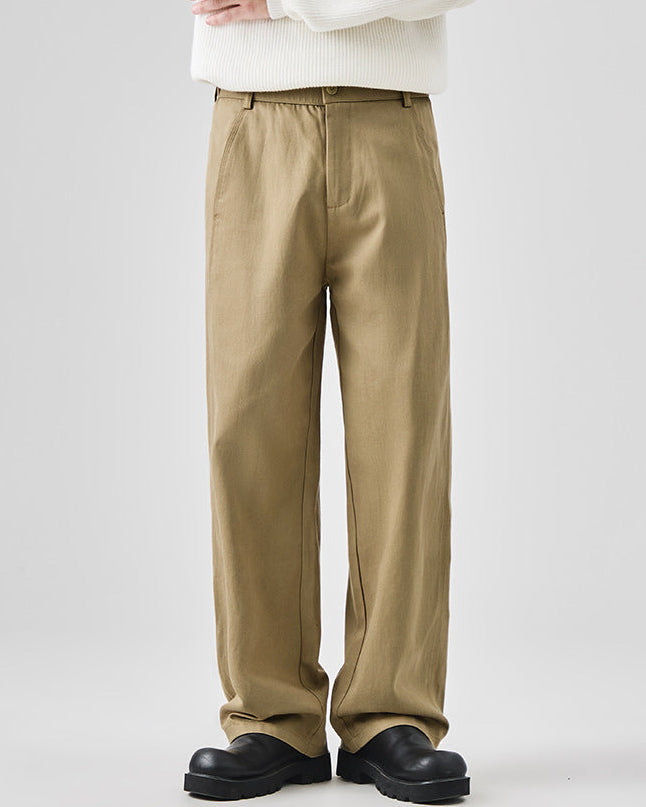 The Elborough Lyocell Straight Trousers