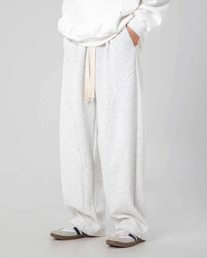 The Split Silhouette Raw Jogger Pants