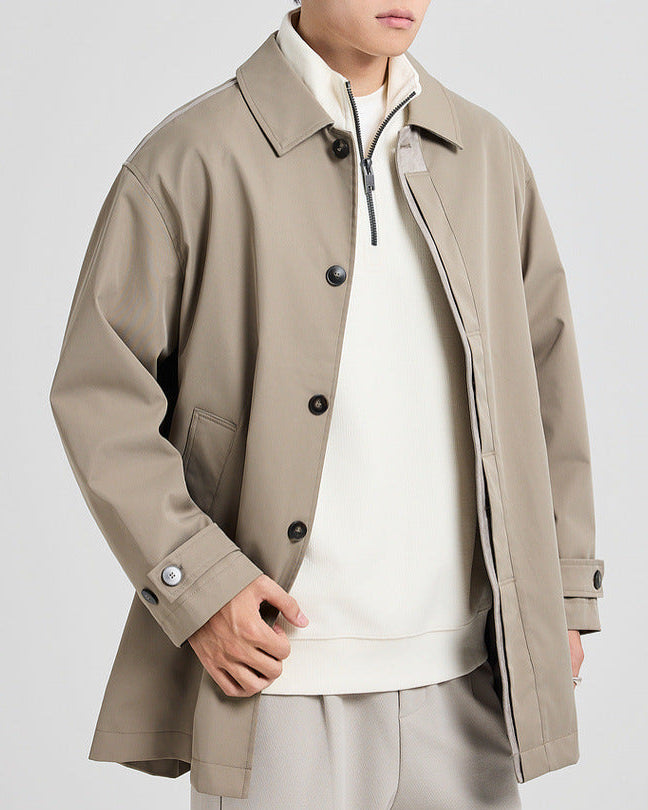 The Tolland Long Trench Jacket