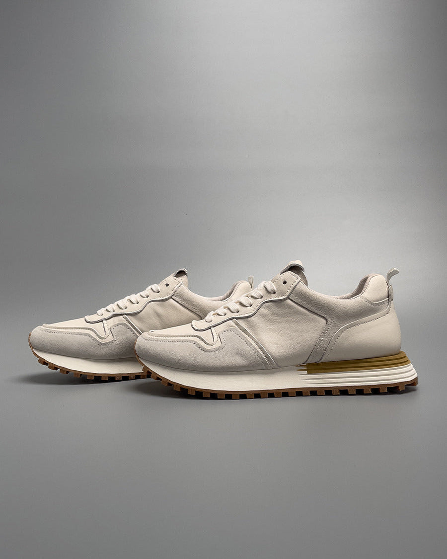 The URTBD LuxeCraft Genuine Leather Sneakers