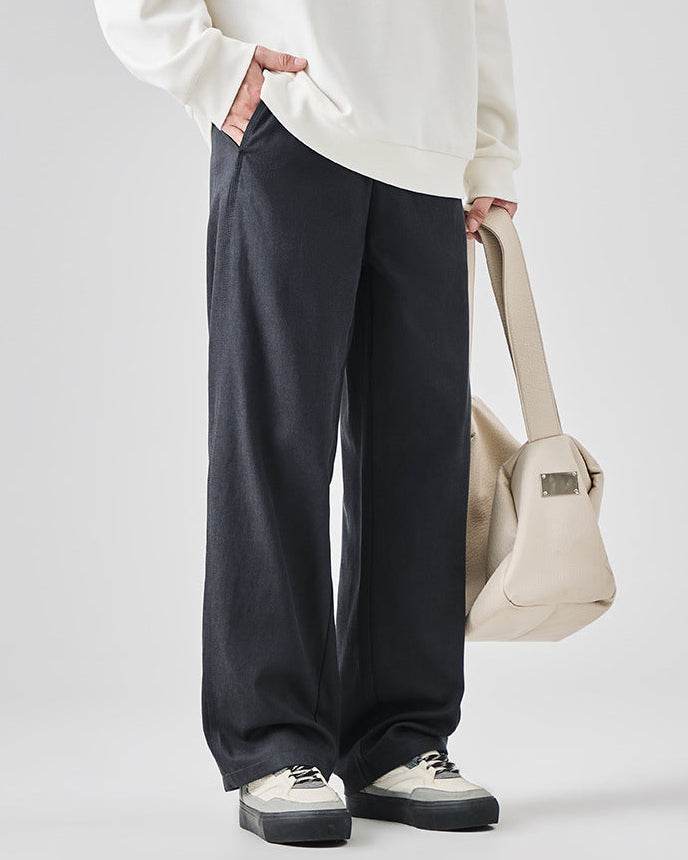 The Elborough Lyocell Straight Trousers