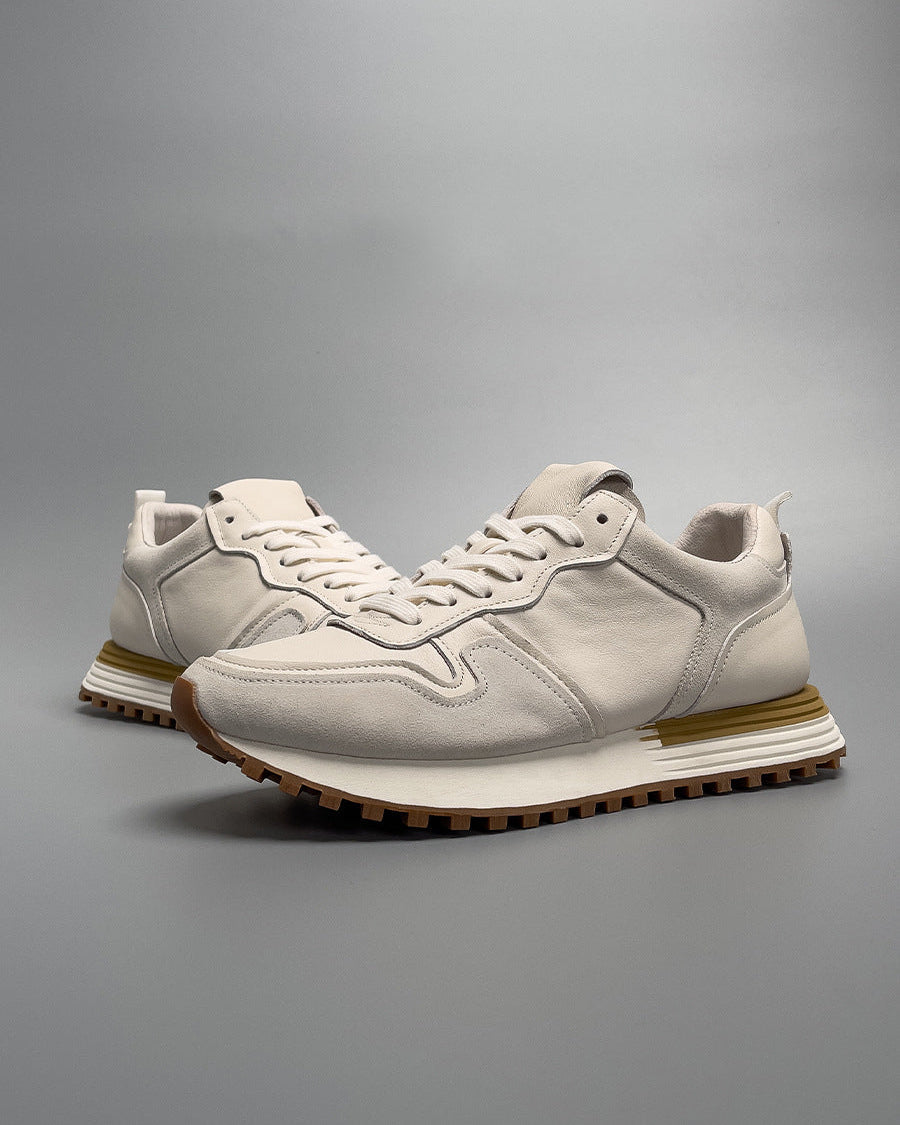 The URTBD LuxeCraft Genuine Leather Sneakers