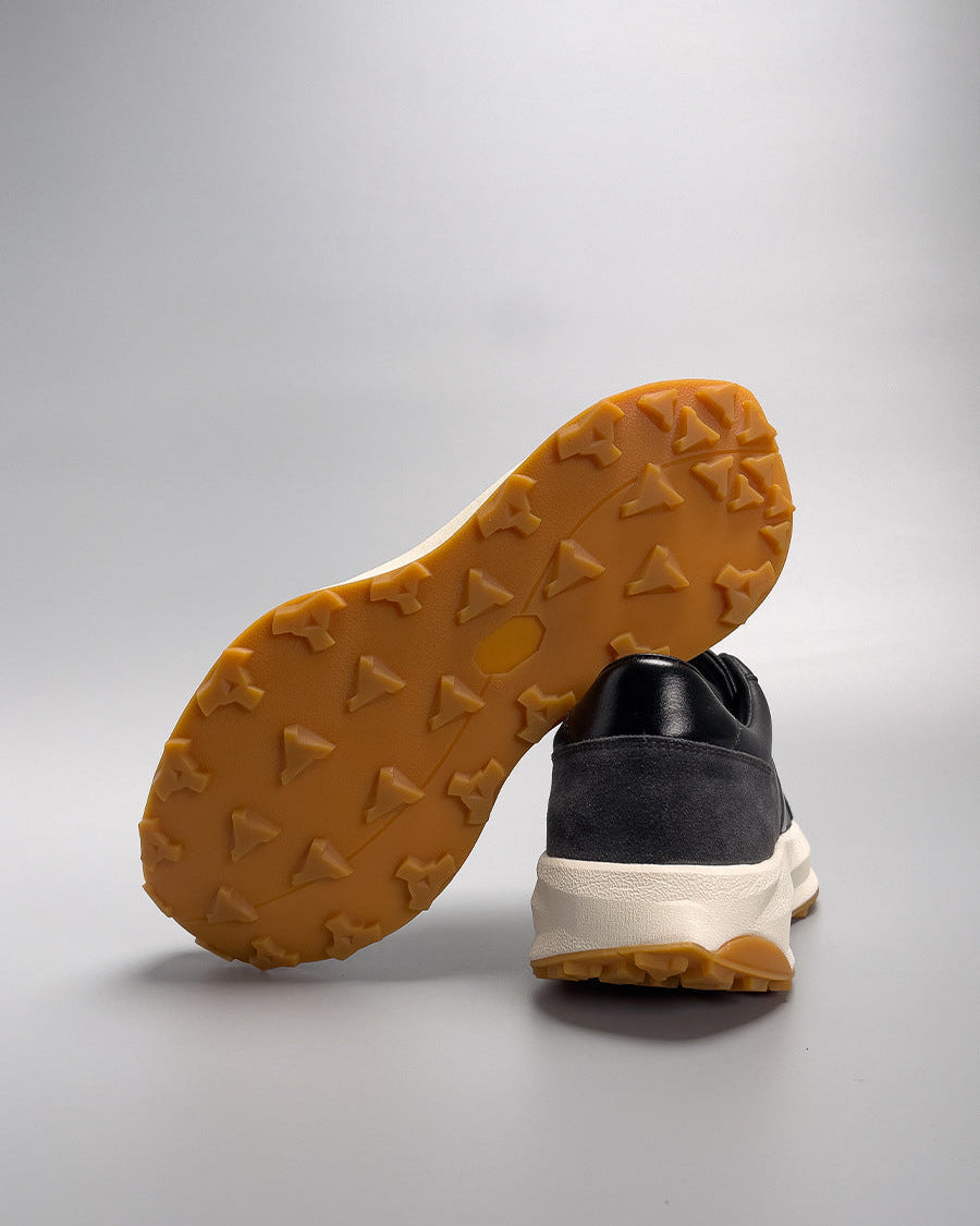 The Wolverine Classic Black Leather Sneakers