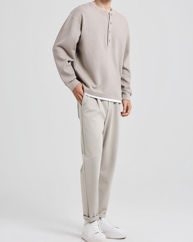 The Ashcroft Waffle Pullover Sweater