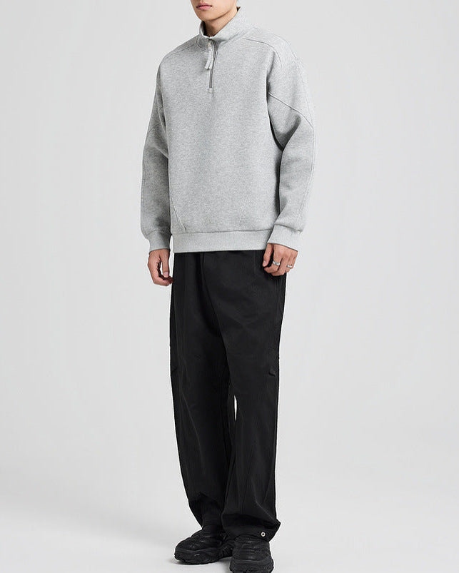 The Cavendish Half-Zipper Airlayer Sweater