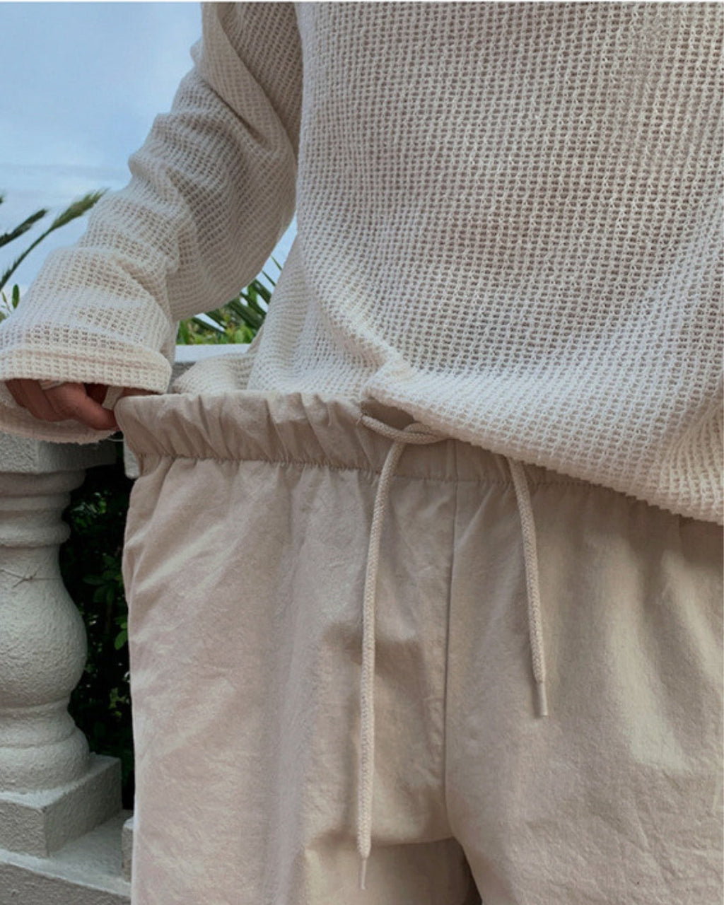 Drawstring Lounge Shorts