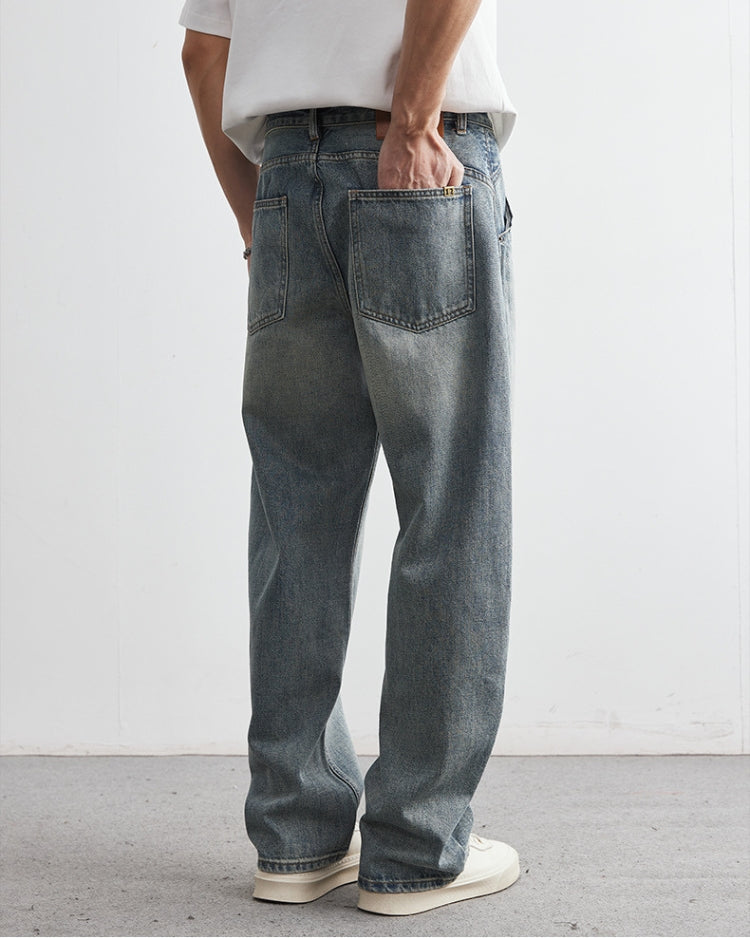 Heritage Fade Wide-Leg Jeans