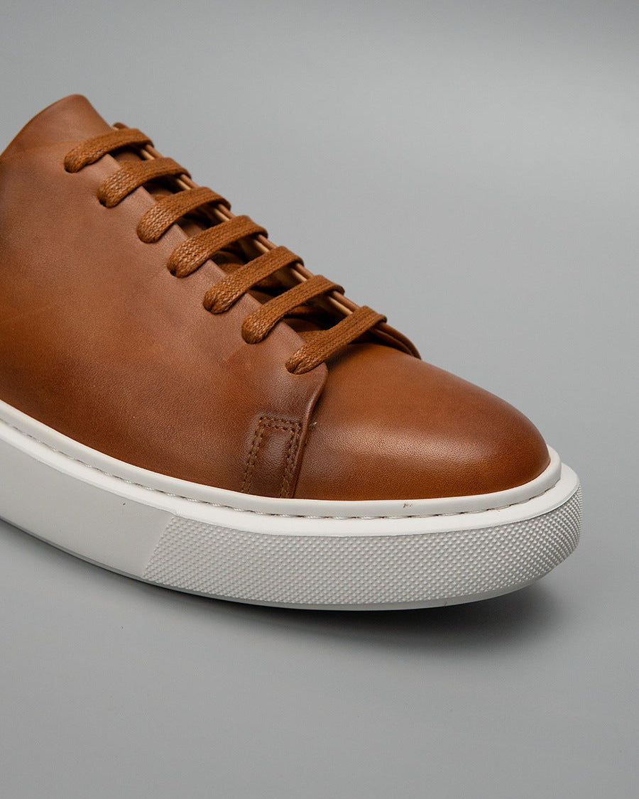 The Small Tire Vintage Leather Sneakers