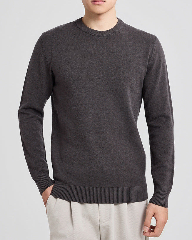 The Mercer Tencel-Wool Crewneck Sweater