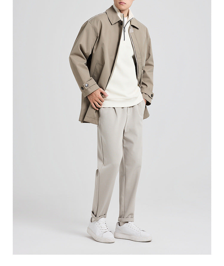 The Tolland Long Trench Jacket