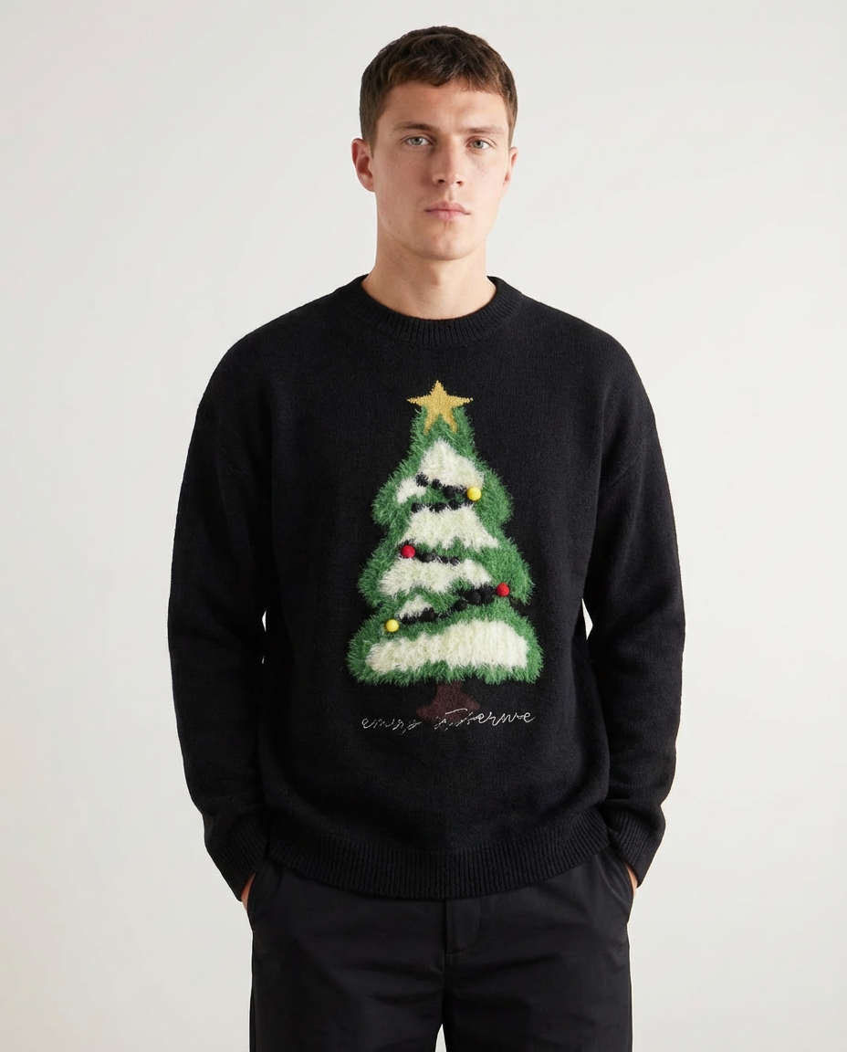 Christmas Tree Crewneck Sweater