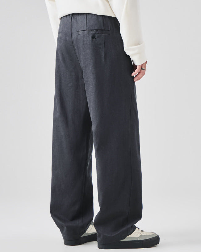 The Elborough Lyocell Straight Trousers