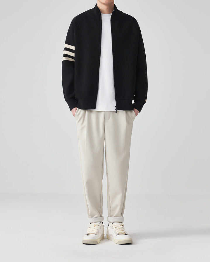 The Modemaike “Urban Stripe” Knitted Cardigan