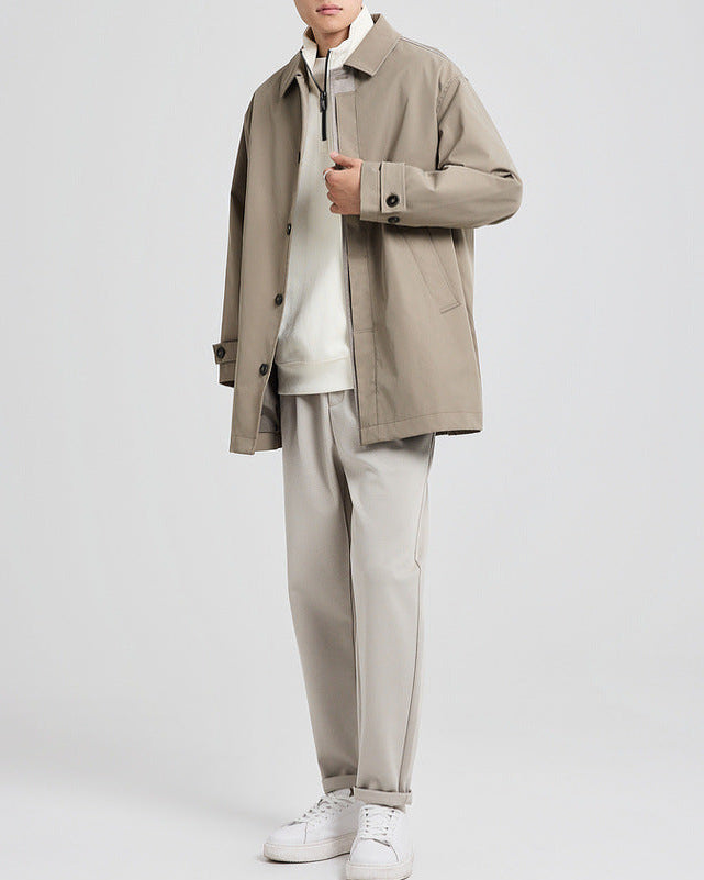 The Tolland Long Trench Jacket