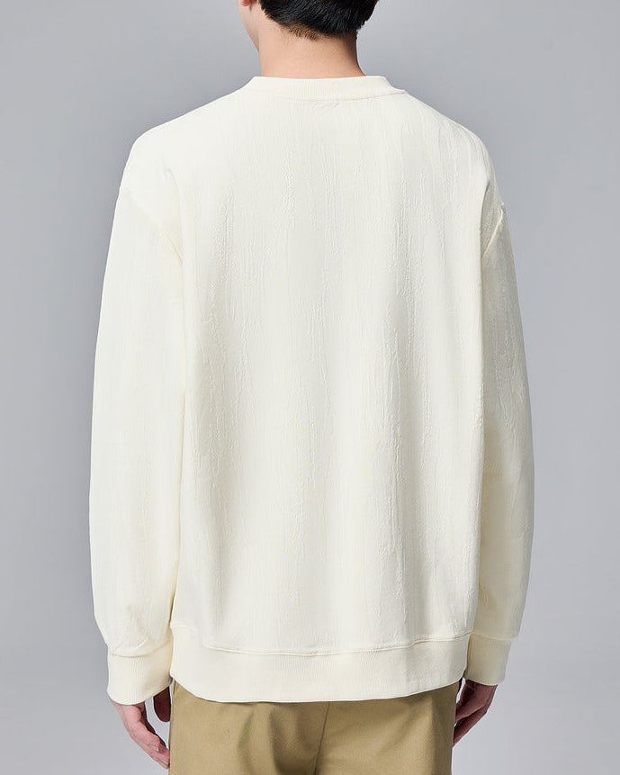 The Momoike ContrastEase 2025 Textured Sweater