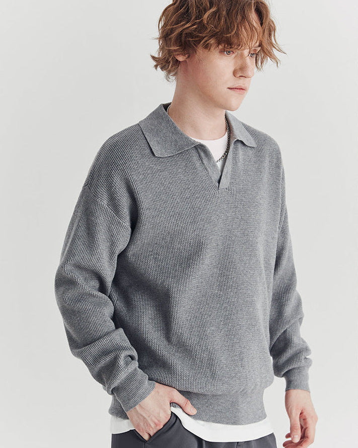 The Langford Knit Polo