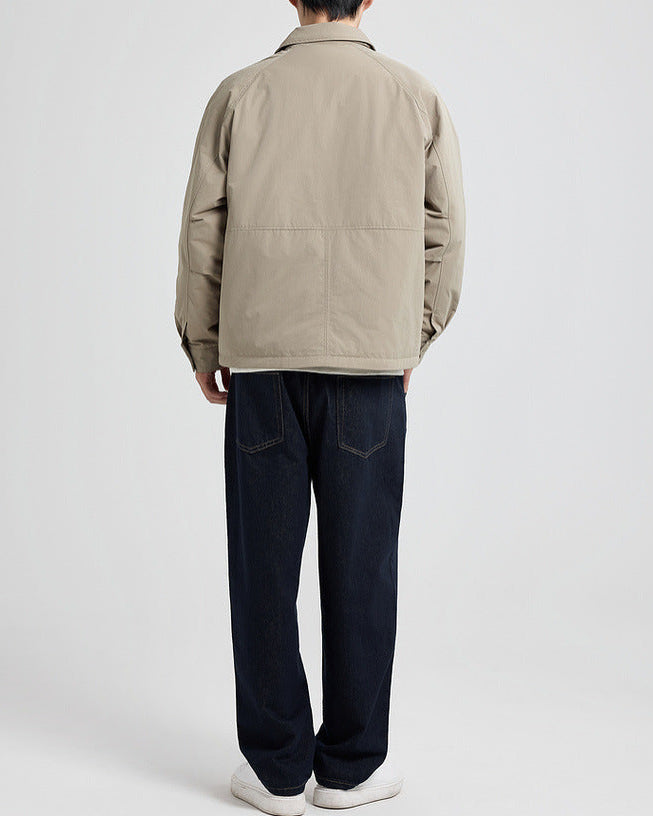 The Fairfax Lapel Down Overcoat