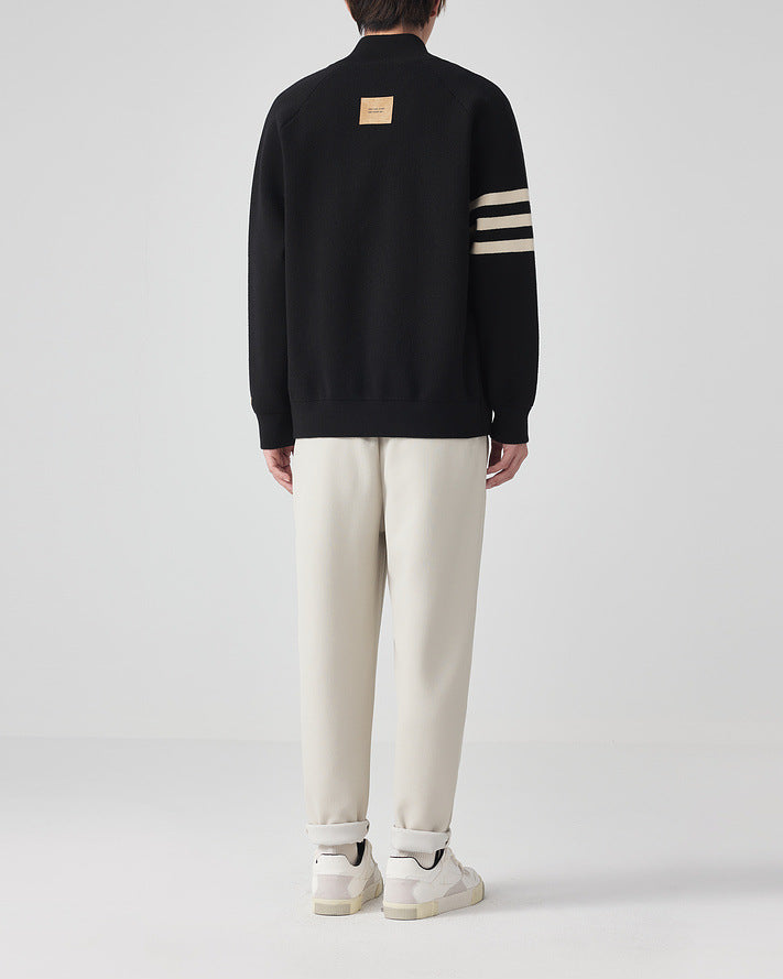 The Modemaike “Urban Stripe” Knitted Cardigan