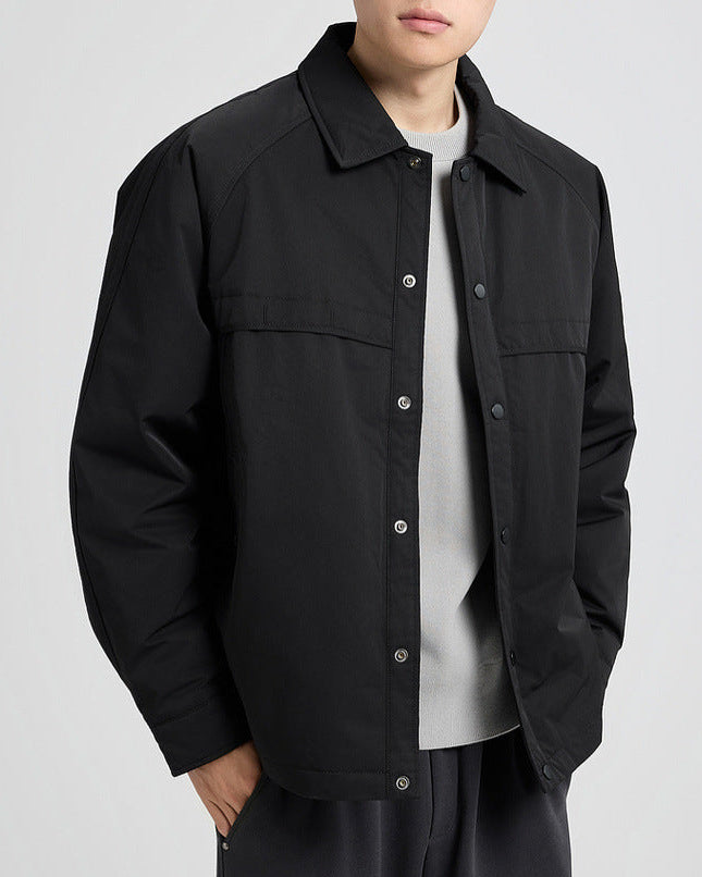 The Fairfax Lapel Down Overcoat