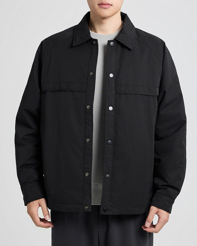 The Fairfax Lapel Down Overcoat