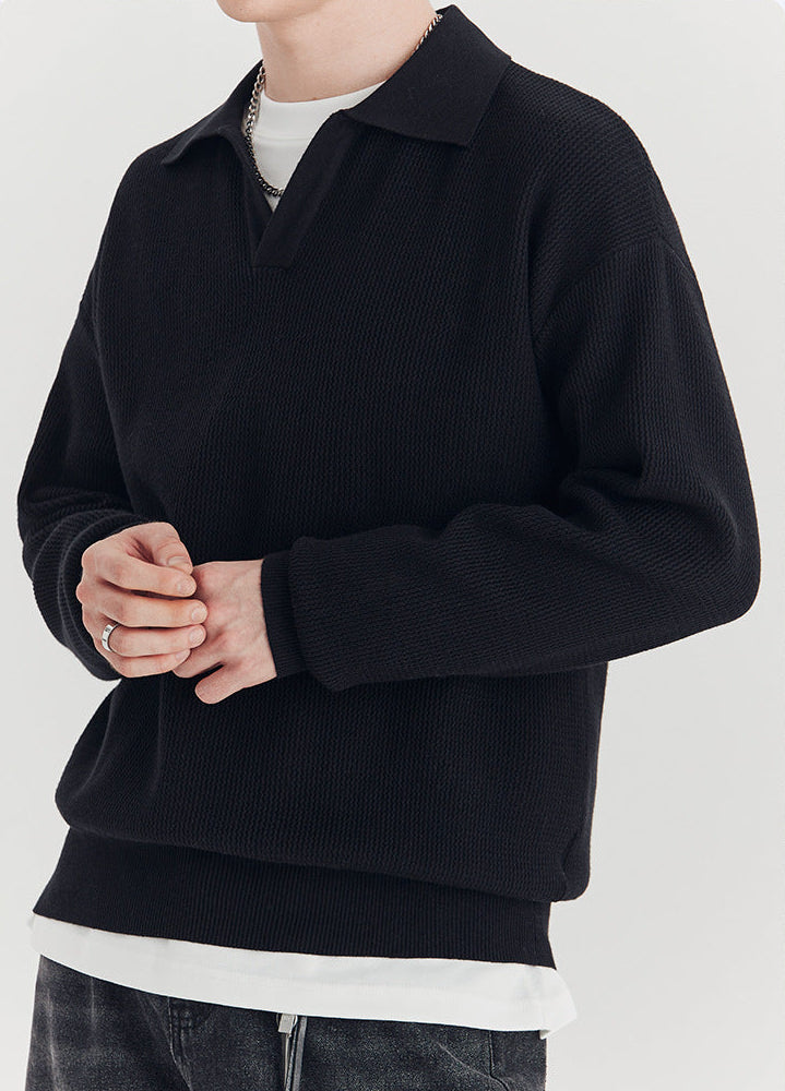 The Langford Knit Polo