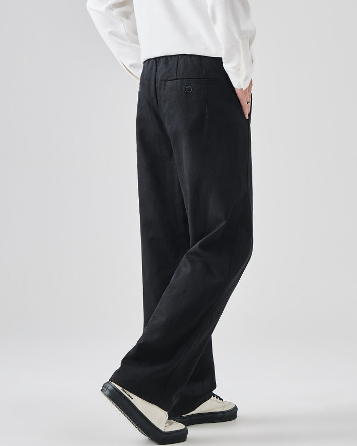 The Elborough Lyocell Straight Trousers