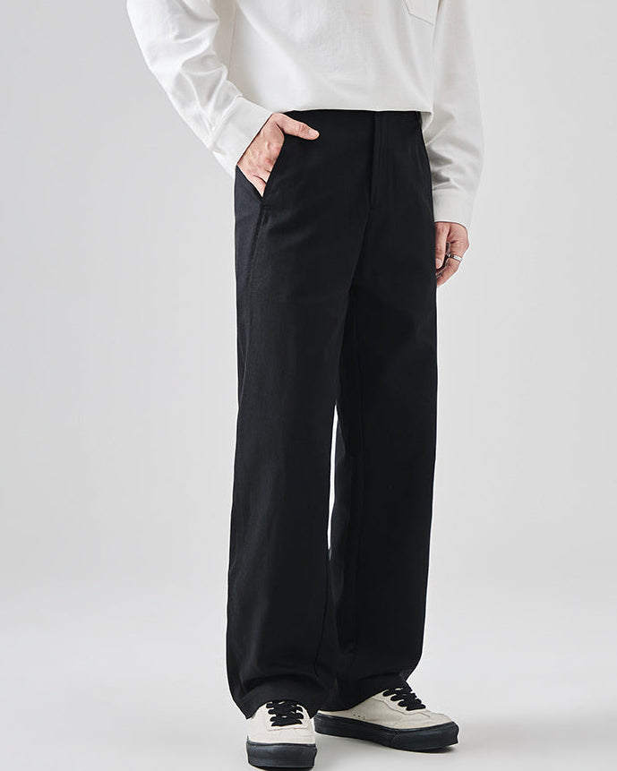 The Elborough Lyocell Straight Trousers