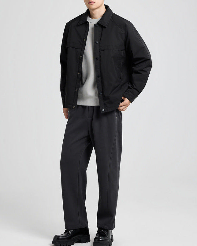 The Fairfax Lapel Down Overcoat