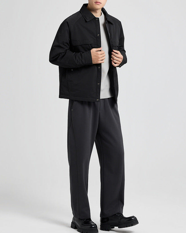 The Fairfax Lapel Down Overcoat