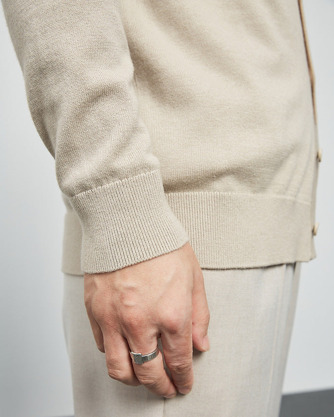 The Mimaike Essential V-Neck Knit Cardigan