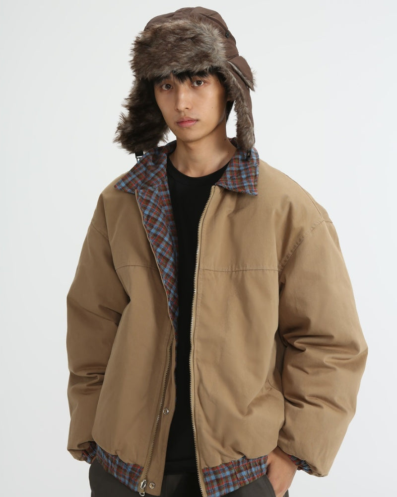Reversible Utility Puffer Jacket