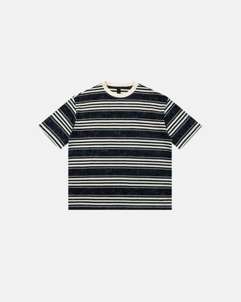 Classic Striped Crewneck T‑Shirt