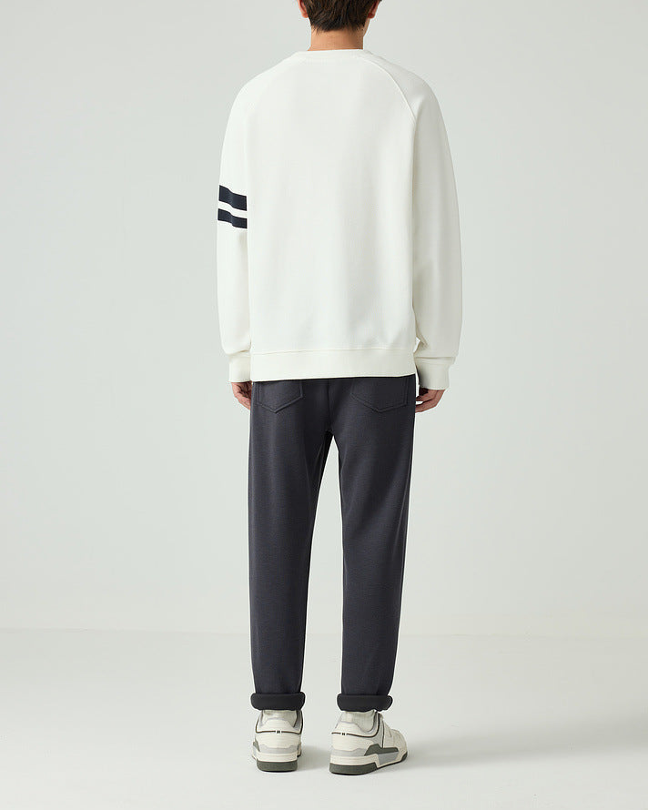 The Mo Maike “Ribbon Edge” Contrast Sweater
