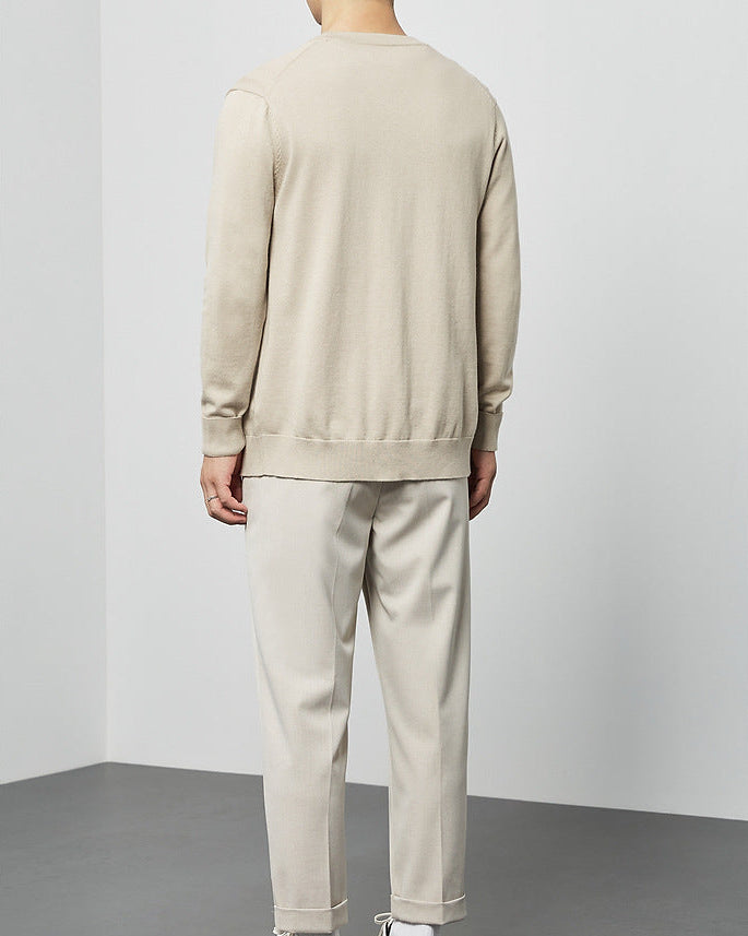 The Mimaike Essential V-Neck Knit Cardigan