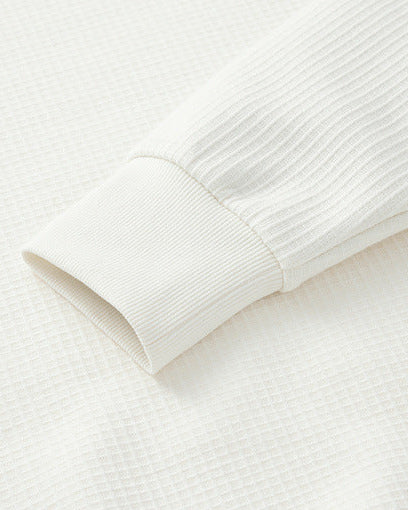 The Mimaike 320g Waffle Weave Knit Sweater