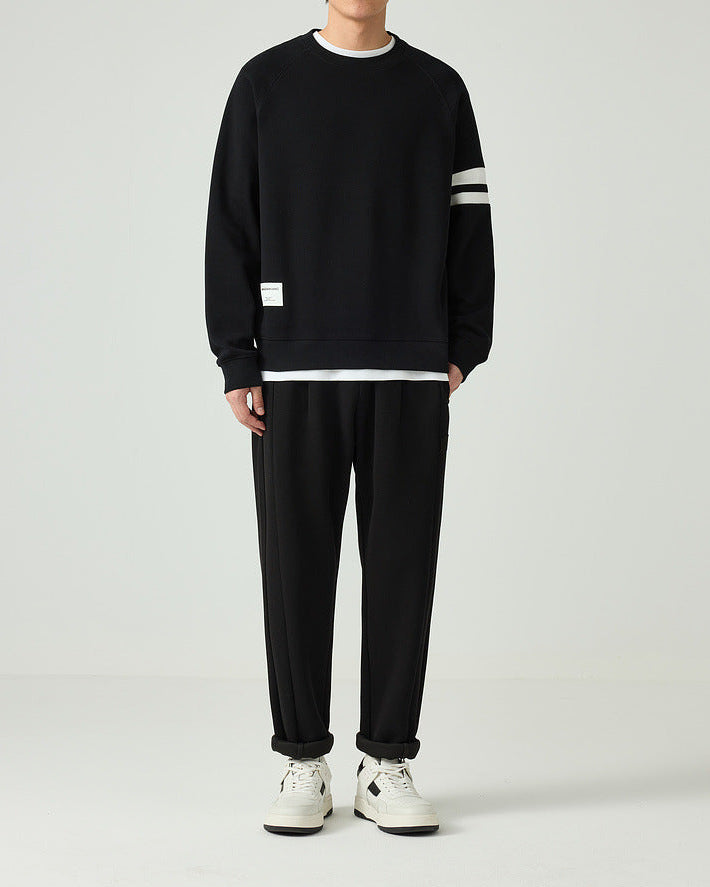 The Mo Maike “Ribbon Edge” Contrast Sweater