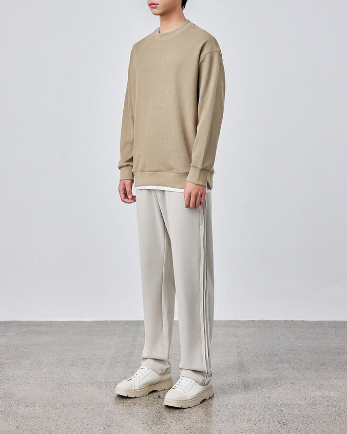 The Momeike Dual-Layer Waffle Knit Sweater