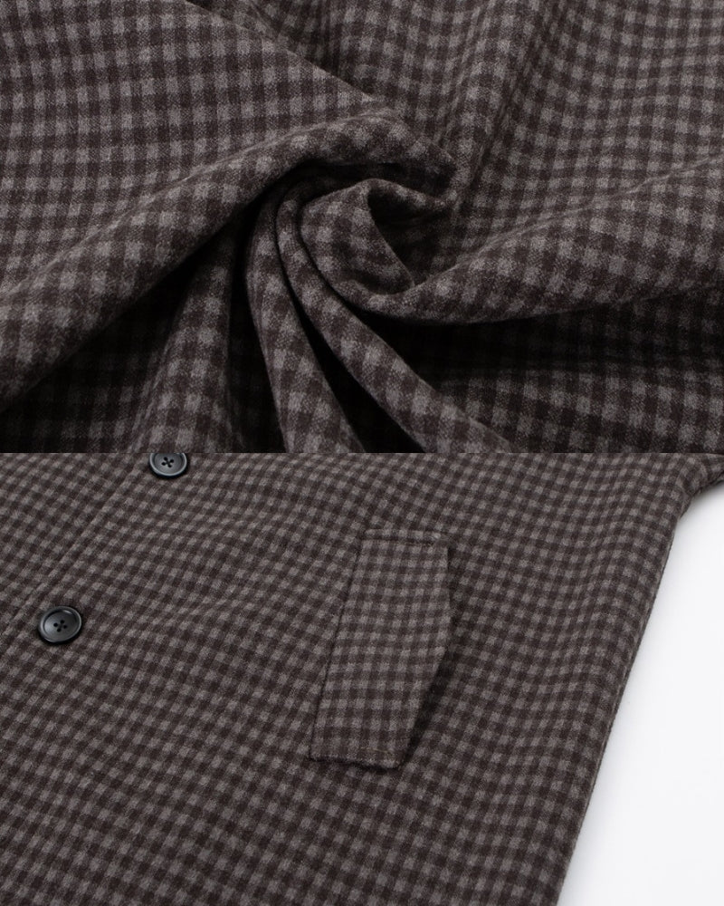 Classic Check Oversized Coat