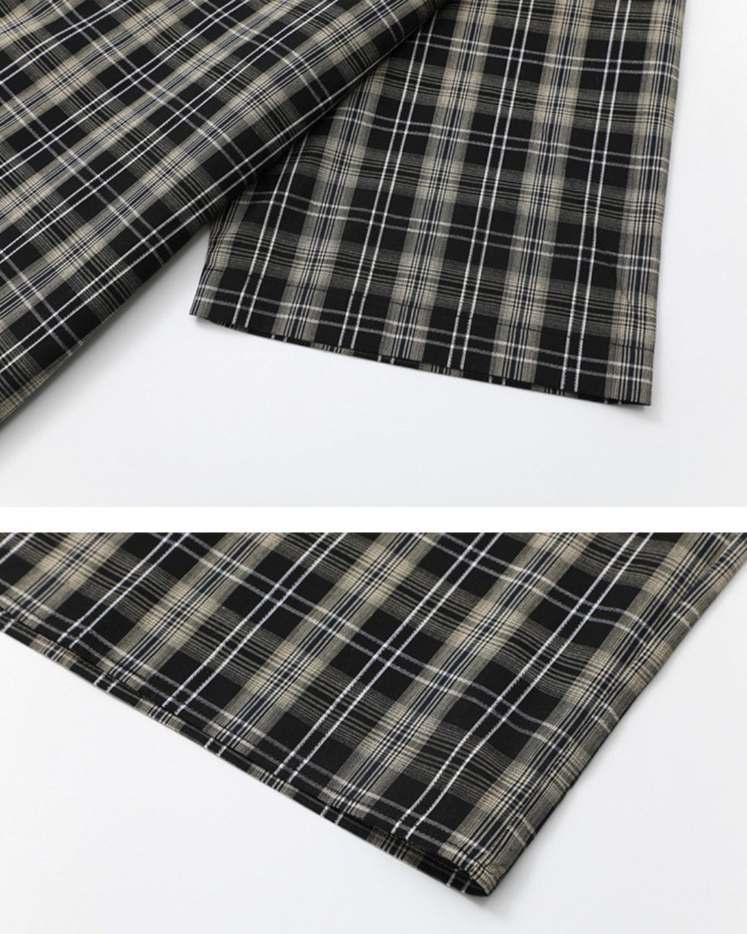 Urban Plaid Short-Sleeve Shirt
