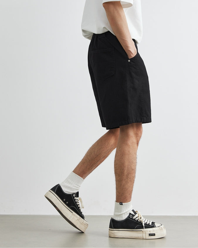 Foundry Canvas Denim Shorts